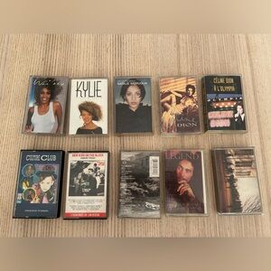 Music Cassette Tapes Lot - 80’s & 90’s